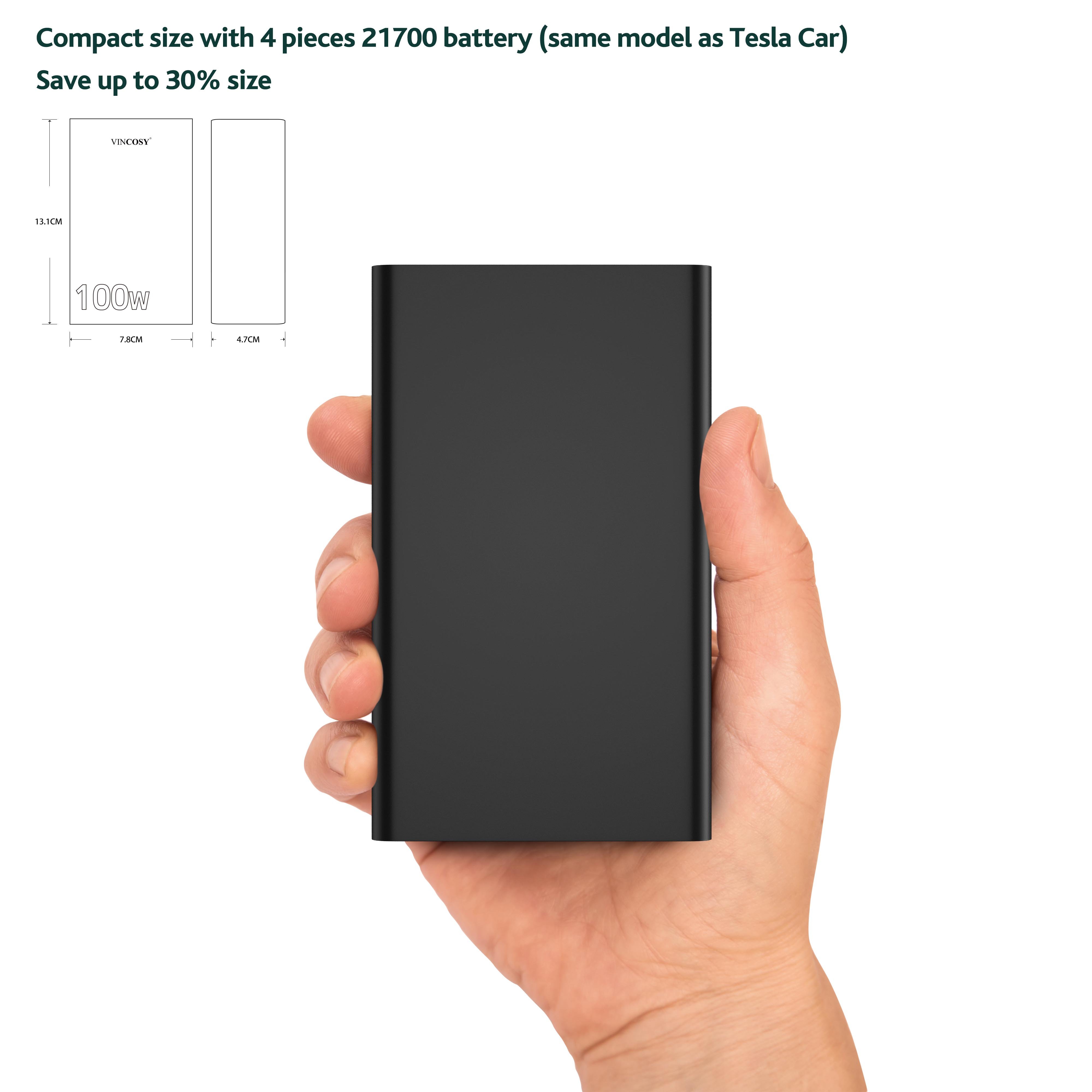 Fast Charge Led Light Power Bank 4 port power bank 40000mah PD100W Fast Charging40000 mah Power Bank 21700 batteries