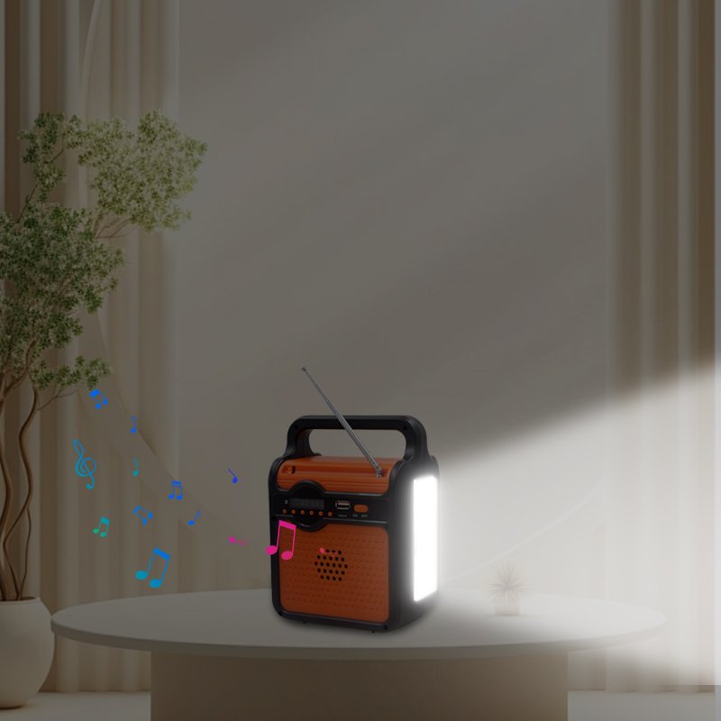 home outdoor campingAfrica hot sale multifunction DC AC Mobile power energy music TF card solar power bank Fast Power Charger