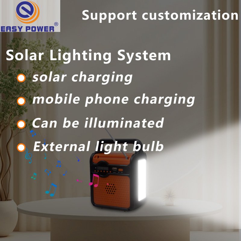 home outdoor campingAfrica hot sale multifunction DC AC Mobile power energy music TF card solar power bank Fast Power Charger