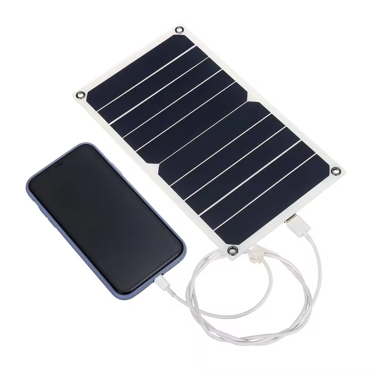 Outdoor 10W 5V Mini Sola Solar Cell Phone Charger Portable Heat Resistant USB Solar Panel Sticker Mobile Charger for Phone