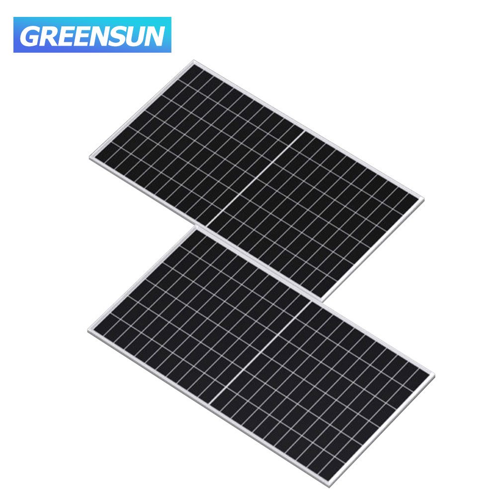 OEM solar panel 700w 710w 720w 730w HJT mono half cell 210mm 130 cells double glass with 30 years warranty
