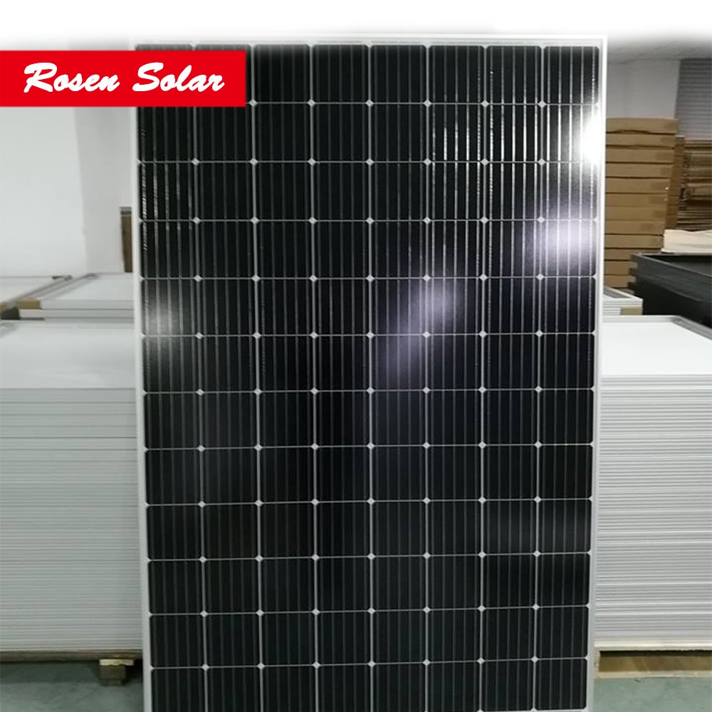 High Efficiency Mono 600W Solar Panels 96 Cells 500w 500watt Rosen Solar Panels