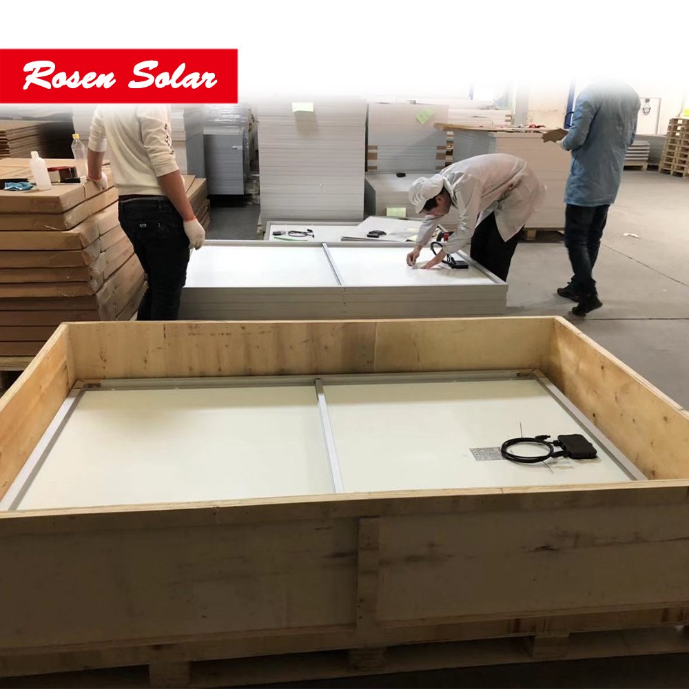 High Efficiency Mono 600W Solar Panels 96 Cells 500w 500watt Rosen Solar Panels