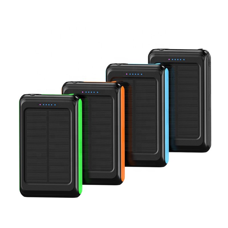 New Style IP67 IPX6 Waterproof 5000mAh Magnetic Wireless Solar Charging Power Bank Display DC Portable Cell Phone Solar Charging
