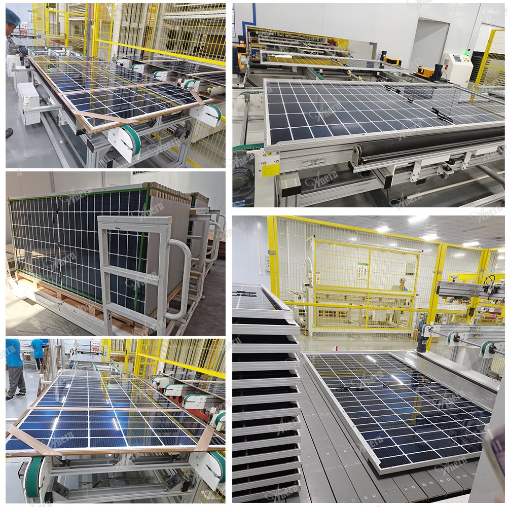 Anern portable bipv 450W 580W 630W solar panel outdoor foldable solar charger portable solar panel