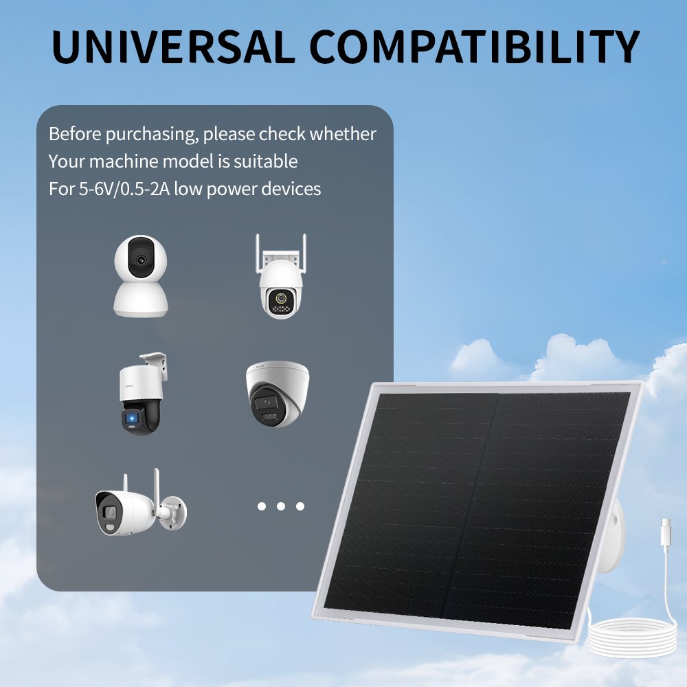Customized Wholesale 10w 6w 3w 5v Power Glass Solar Cell Panel Charger With 10w Power Type-C Bracket