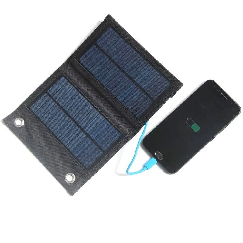 4W 5V Portable Mini Foldable Solar Panel Charger For Mobile Phone