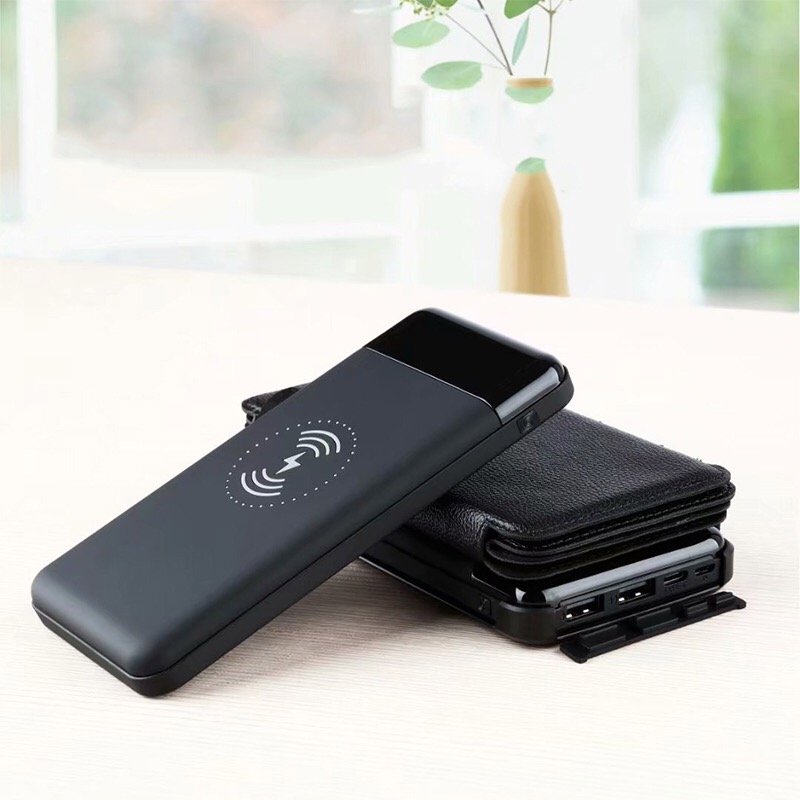 2024 New Waterproof Solar Charing 26800mah Dual USB Solar Battery Panels Charger 10W Wireless Powerbank 18W PD For All Phone