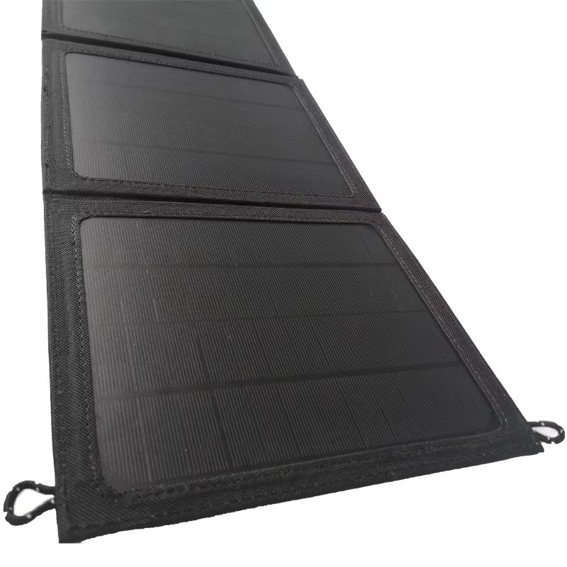 24W Quick Charge USB Portable Solar Folding Camping Power Pack Waterproof Camo Outdoor Charging Panel