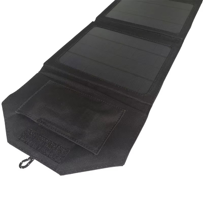 24W Quick Charge USB Portable Solar Folding Camping Power Pack Waterproof Camo Outdoor Charging Panel