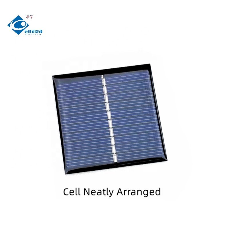 0.35W Epoxy Resin Solar Panel ZW-5353 Outdoor Poly Solar Panel Charger 5V Customized Lightweight Silicon Solar Panel