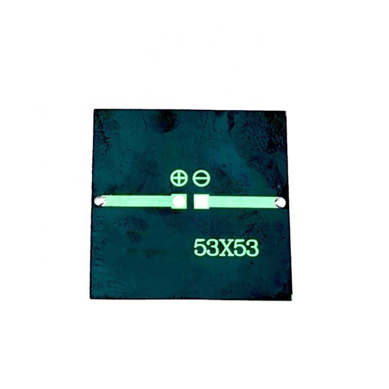 0.35W Epoxy Resin Solar Panel ZW-5353 Outdoor Poly Solar Panel Charger 5V Customized Lightweight Silicon Solar Panel