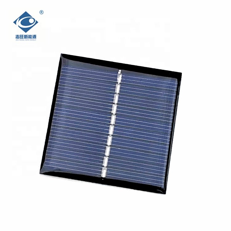 0.35W Epoxy Resin Solar Panel ZW-5353 Outdoor Poly Solar Panel Charger 5V Customized Lightweight Silicon Solar Panel