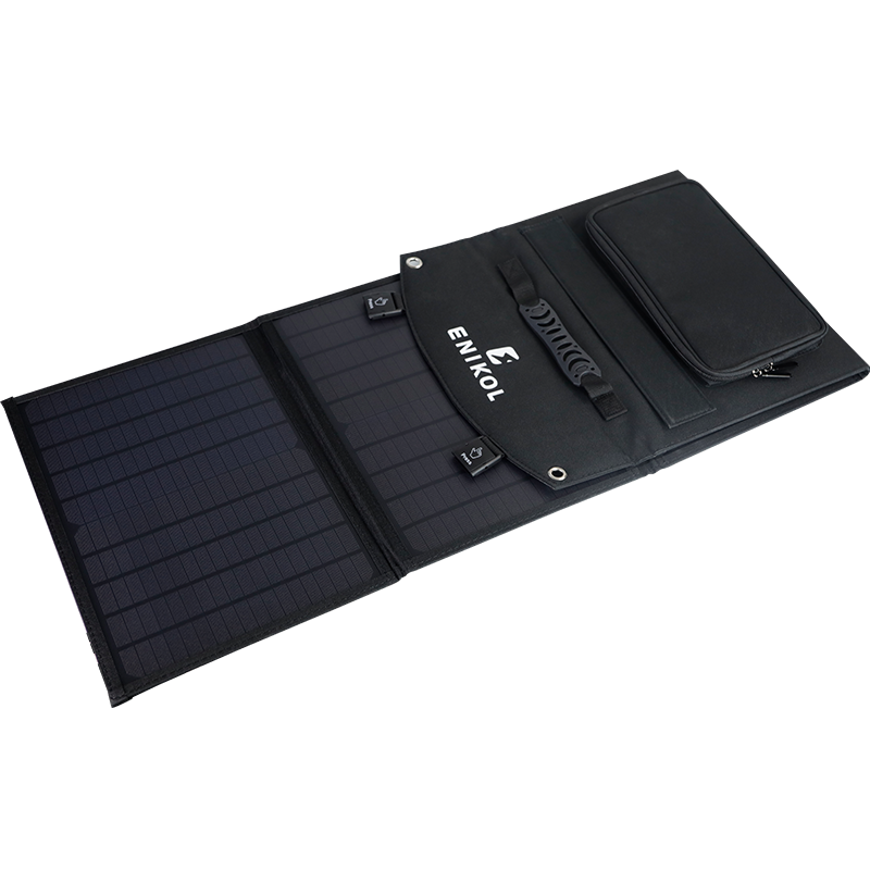 Foldable Solar Panel 100W 40 watts dust proof folding solar panels with USB output for camping