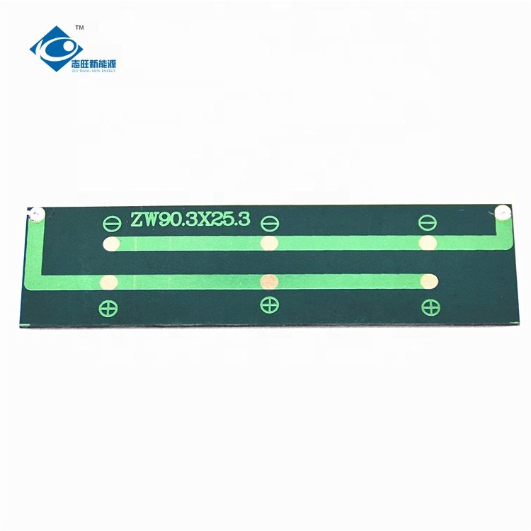 Mini Solar Panels Power Charger 0.3W Transparent Epoxy Solar Panel ZW-903253 Lightweight Silicon Solar Panel Module 5.5V