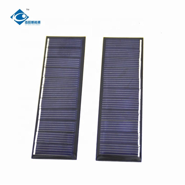 Mini Solar Panels Power Charger 0.3W Transparent Epoxy Solar Panel ZW-903253 Lightweight Silicon Solar Panel Module 5.5V