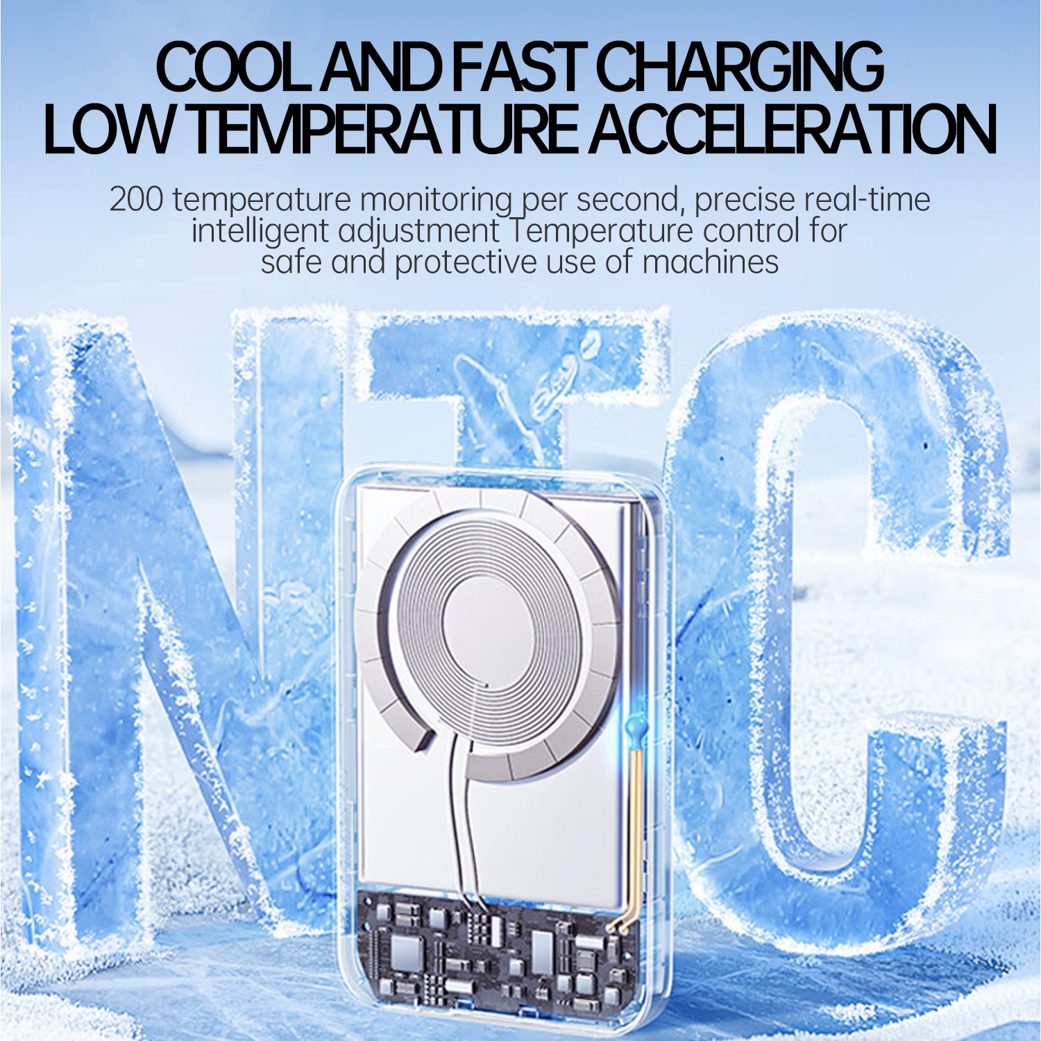 M07 Solar Mobile Charger Power Bank Wireless Charging 10000 Mah Wireless Power Bank