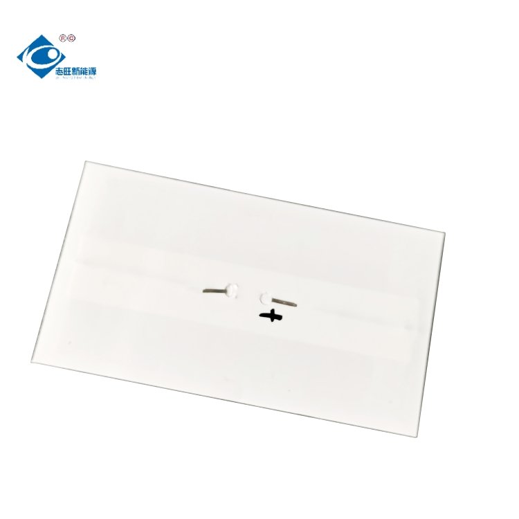 1.5W Mini Solar Panels Power Charger 5V Glass Laminated Solar Panel ZW-14280 Outdoor Camping Glass Solar Panel