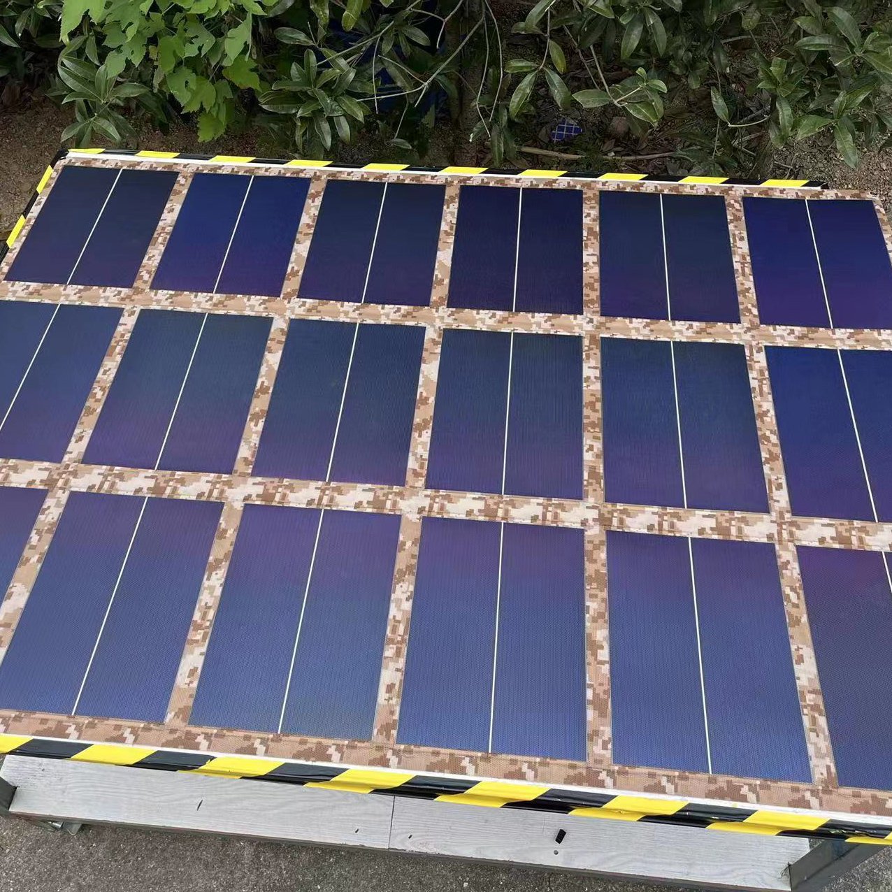 Flexible foldable solar blanket module amorphous solar blanket for 4X4 WD anderson plug
