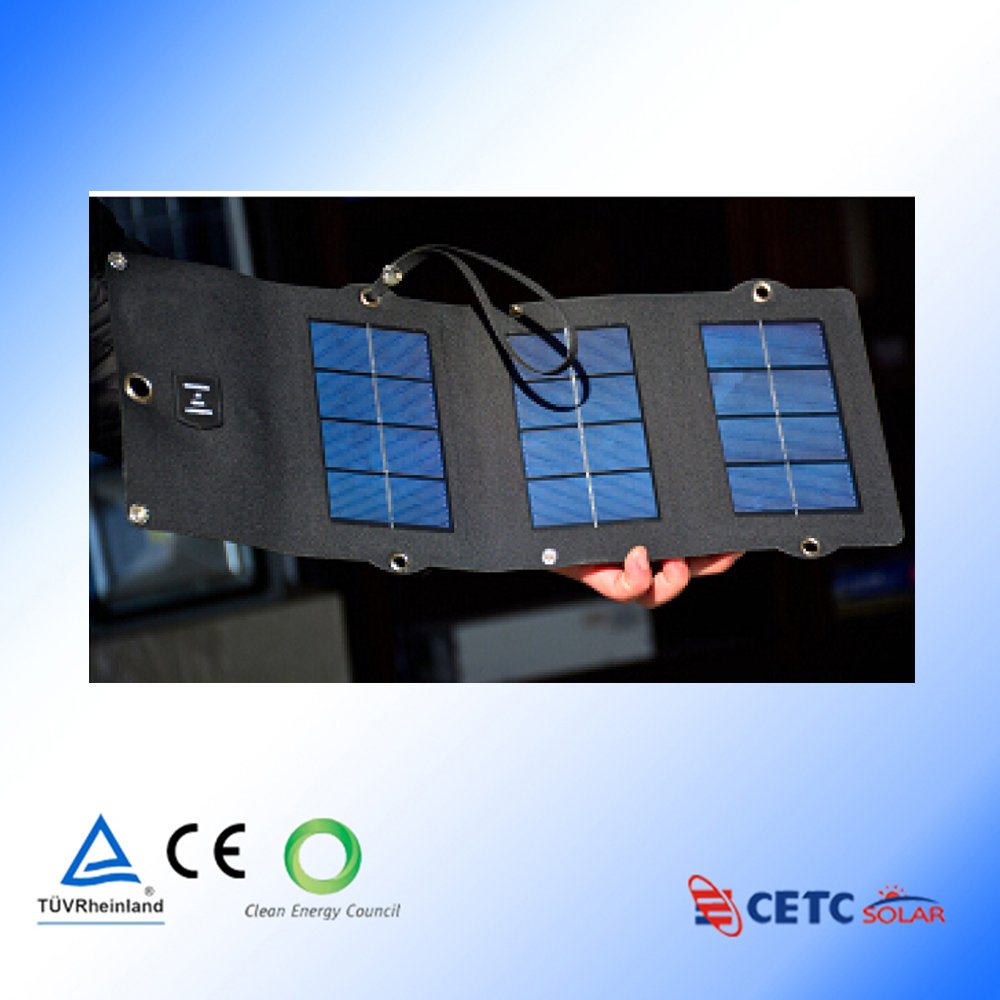IPHONE solar charger -folding solar panel 15W