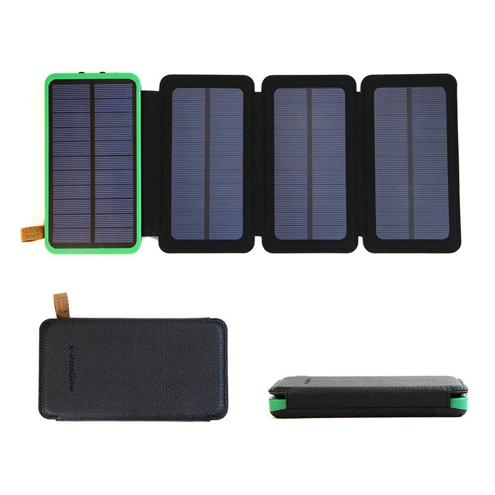 2024 portable mobile foldable solar power bank solar charger 20000mah