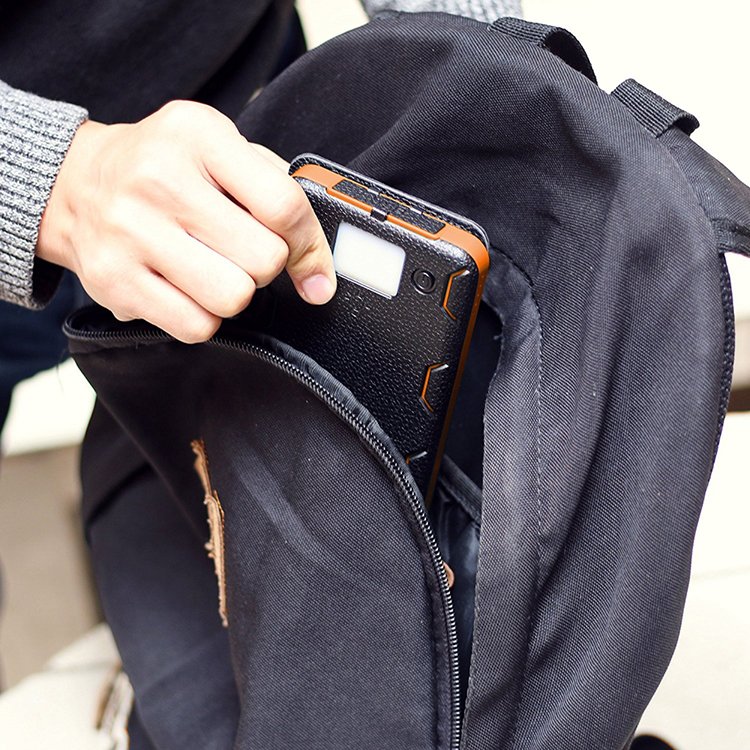 2024 portable mobile foldable solar power bank solar charger 20000mah