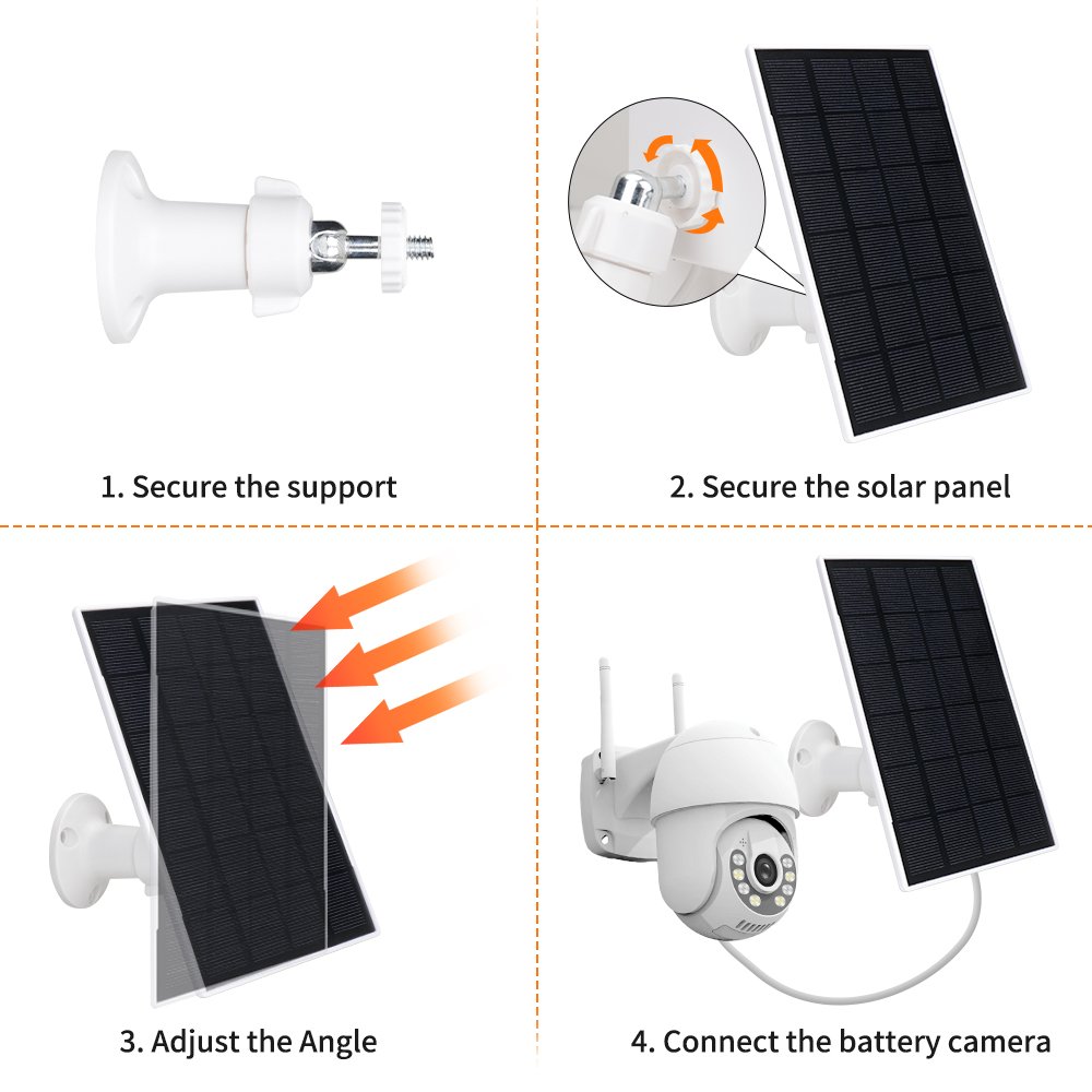 Factory 3.7v ETFE Solar Power Charger Type c USB Plug 6000mAh 3m waterproof cable Solar charger With battery