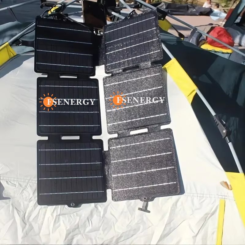 Cheap cost ETFE foldable solar panels 5V USB 12V DC portable solar charger waterproof 50W 40W solar panel portable charger