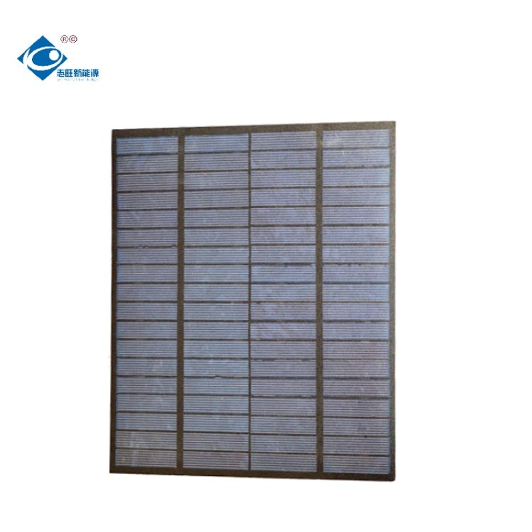 5W Semi-flexible Solar Panel ZW-5W-18V-P Outdoor ETFE Flexible Solar Panel 18V PET Laminated Solar Panel Charger