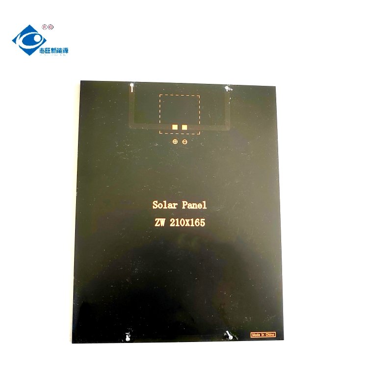 5W Semi-flexible Solar Panel ZW-5W-18V-P Outdoor ETFE Flexible Solar Panel 18V PET Laminated Solar Panel Charger
