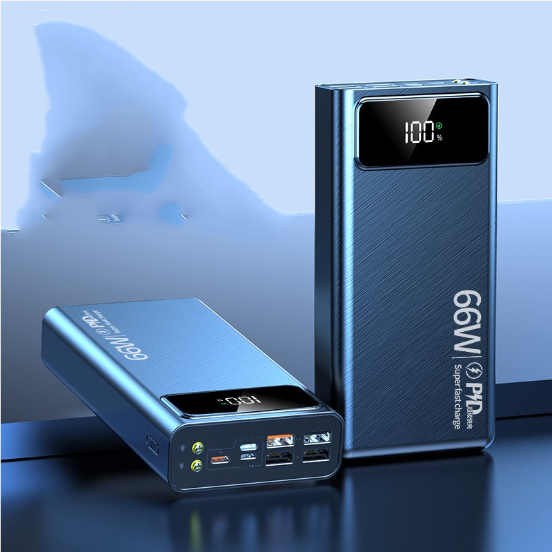 Power Bank 80000mAh Portable Phone Charger Fast Digital Display Polymer Battery Bank Power Charger For iPhone