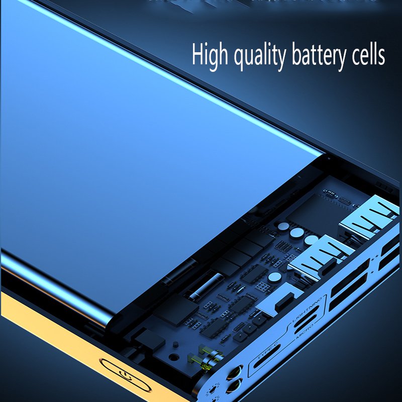 Power Bank 80000mAh Portable Phone Charger Fast Digital Display Polymer Battery Bank Power Charger For iPhone