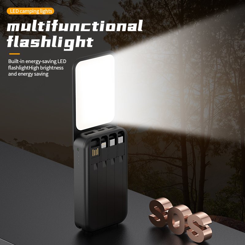 Camping solar power bank mystic black Solar Charger Power Bank Solar Power Bank 10000mah