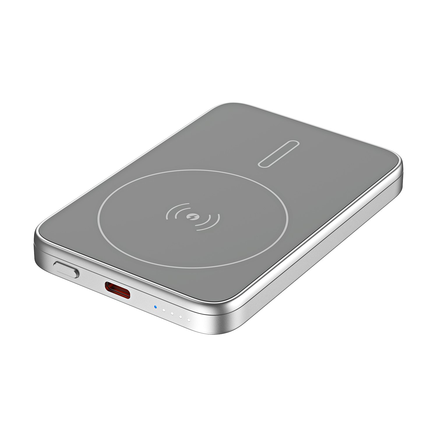 Casun Mini Solar Power Bank 10000mAh build with Charging Cables portable fast charging Outdoor powerbank with four cables
