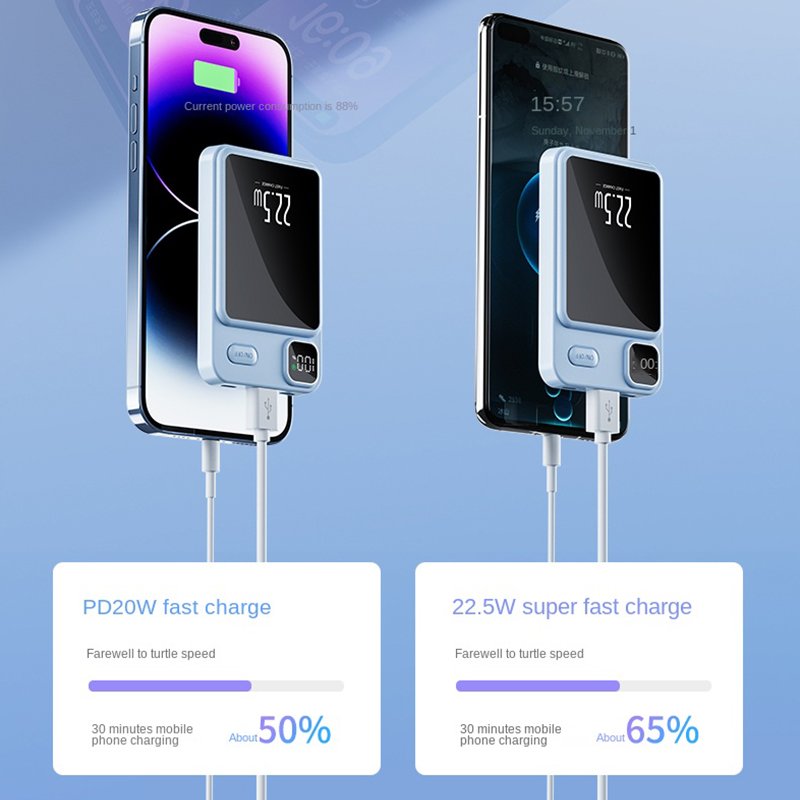 2024 Neweswt Products Wireless Charger OEM Logo Power Station Travel Portable Light Outdoor for Gift Promotion