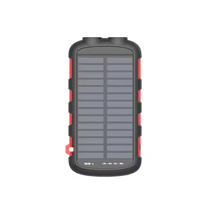 20000mAh Solar Power Bank Waterproof Solar Charger Mini Power Bank 18W Universal Solar Usb Plug for Universal Smart Phone