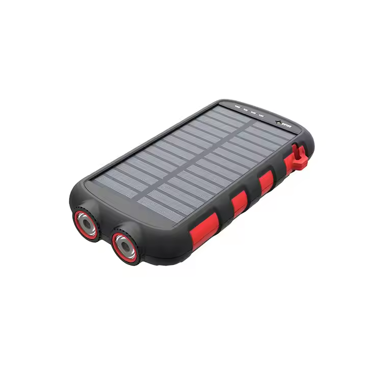 20000mAh Solar Power Bank Waterproof Solar Charger Mini Power Bank 18W Universal Solar Usb Plug for Universal Smart Phone