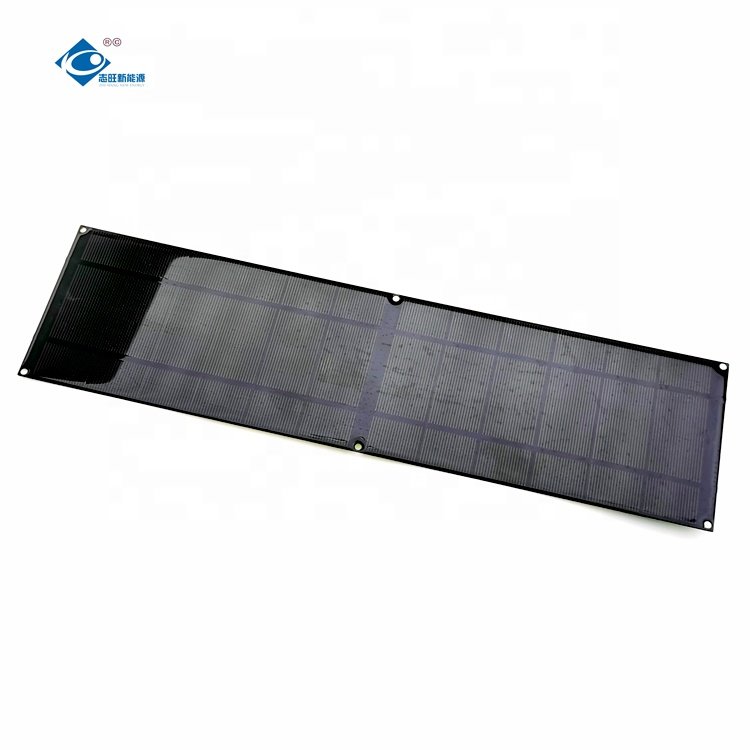 3.28W Mini Solar Panels Power Charger ZW-390100-P Strip Solar Photovoltaic Panels 6V Epoxy Adhesive Solar Panel
