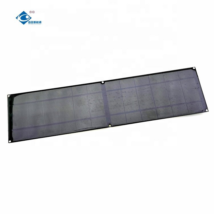 3.28W Mini Solar Panels Power Charger ZW-390100-P Strip Solar Photovoltaic Panels 6V Epoxy Adhesive Solar Panel