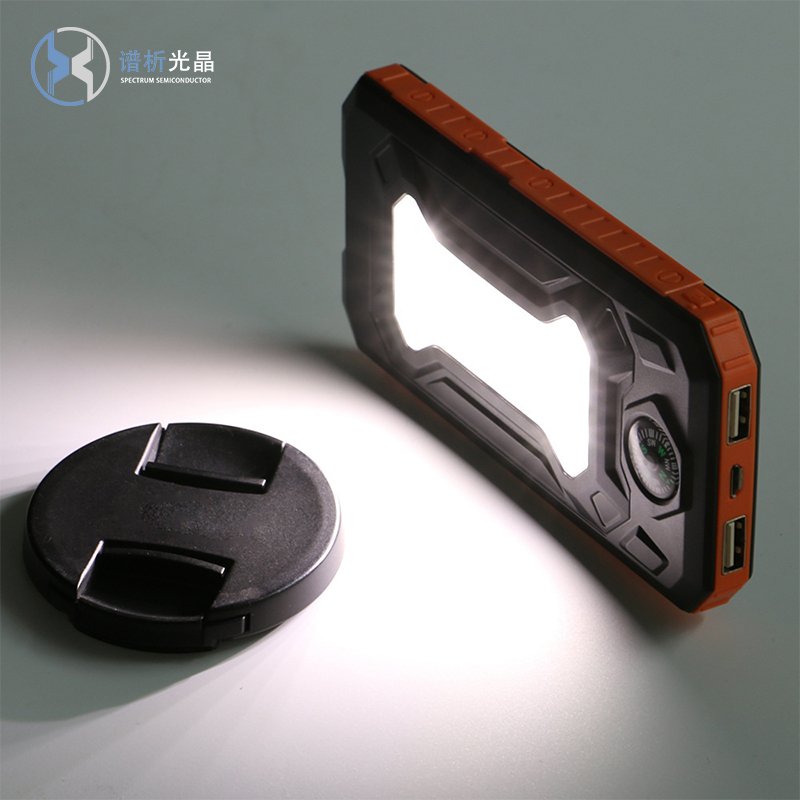 Multifunctional Solar Portable Charger Portable Jump Starter Mobile Power Banks 10000mAh for Phone with Camping Lamp Compasses