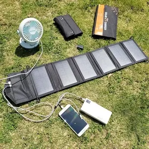 Customized 30W Portable Foldable Solar Charger Mobile Power Solar Panel for Cell Phone and Laptop Charging