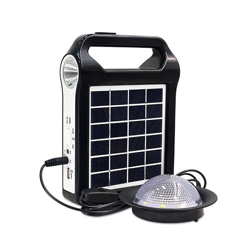 Outdoor mobile phone charger solar power bank portable power wireless solar panel lighting system /