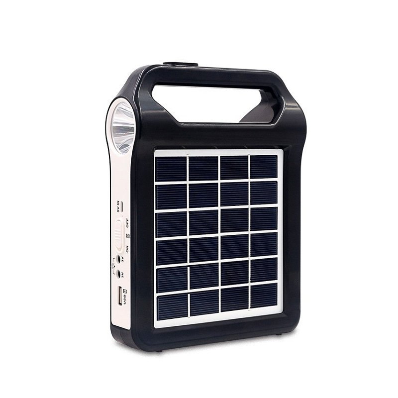 Outdoor mobile phone charger solar power bank portable power wireless solar panel lighting system /