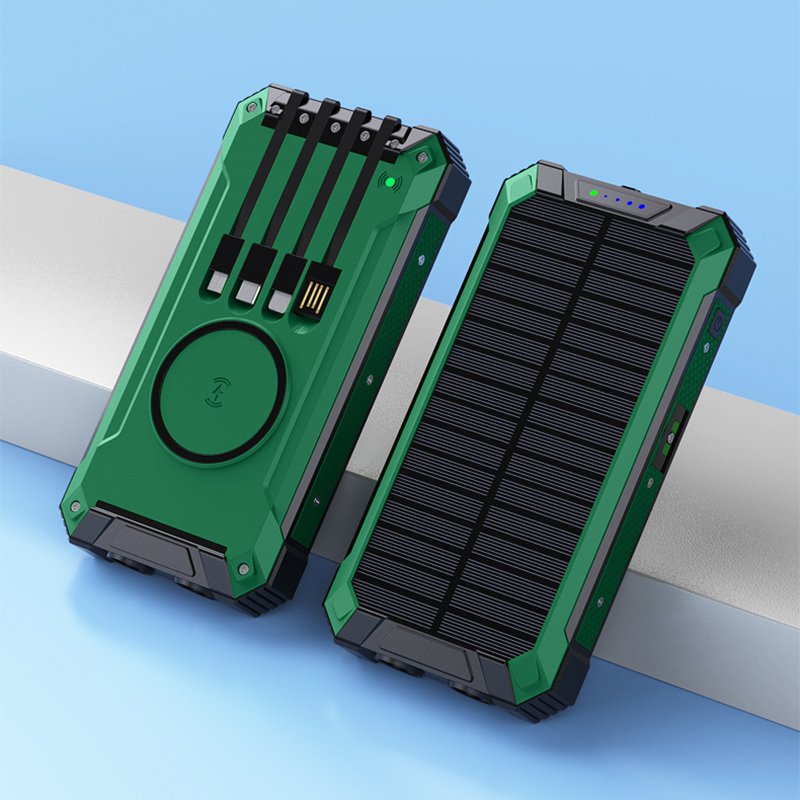 Product Quality Material Customized Logo Solar Charger Fast Charger With 5 Outputs Outdoor Emergency Charging