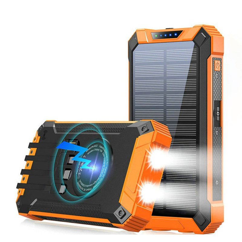 Product Quality Material Customized Logo Solar Charger Fast Charger With 5 Outputs Outdoor Emergency Charging