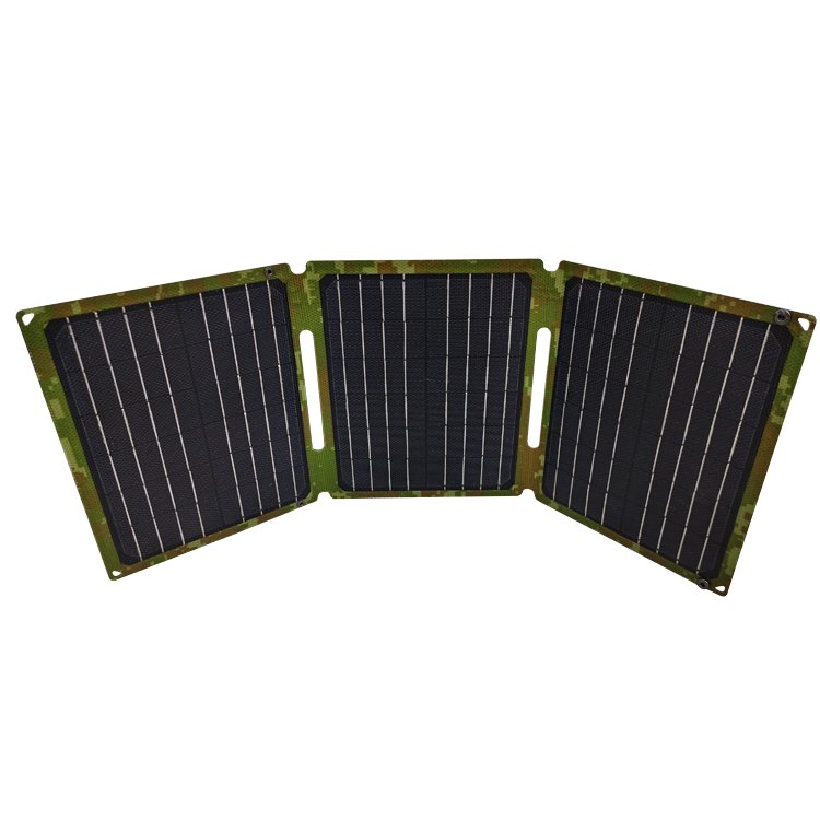 21W Foldable Solar Phone Charger portable Solar Panel For Mobile phones Outdoor Camping Hiking