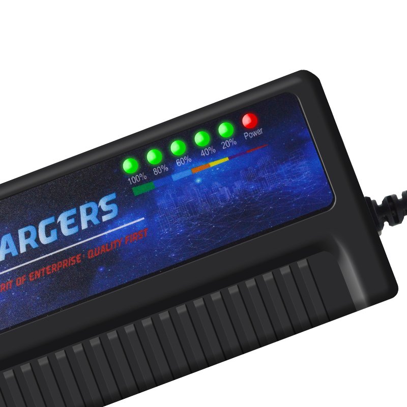 60V20Ah Electric scooter six lights Electric bike lead acid Charger reverse polarity protection anti-reverse