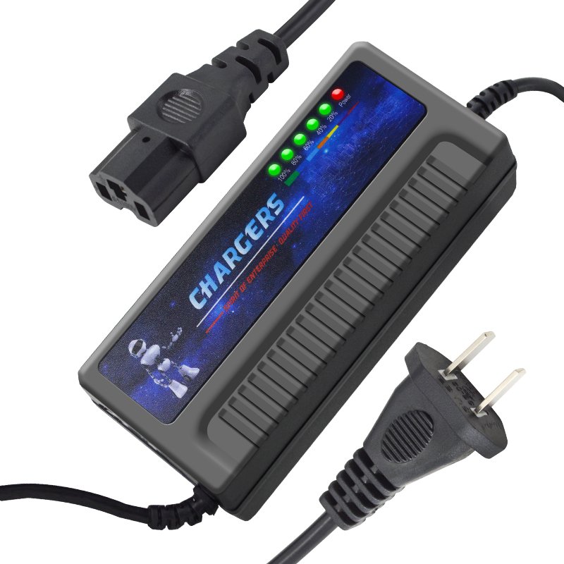 60V20Ah Electric scooter six lights Electric bike lead acid Charger reverse polarity protection anti-reverse