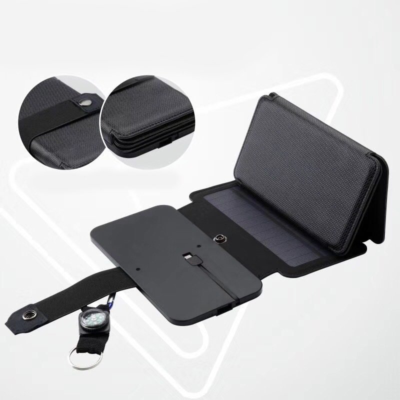 High Efficiency 5V 1A Solar Panel For Mobile Phone Camping Portable Solar Panel Charging Station
