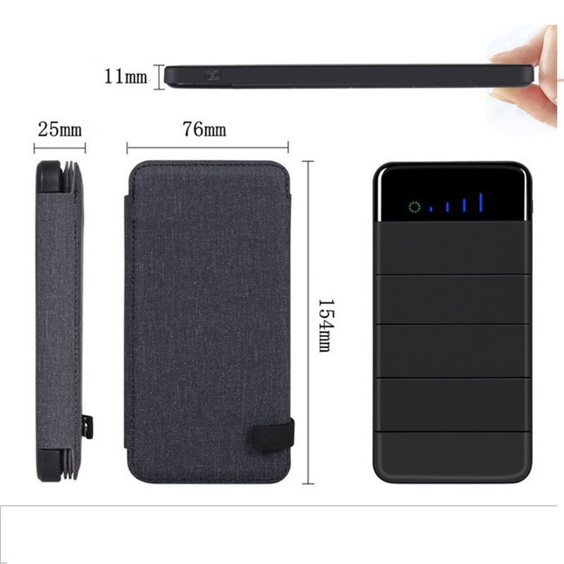High Quality Portable solar charger/ panel power bank 20000mah solar power bank